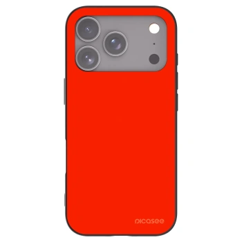 Picasee silikonski črni ovitek za Apple iPhone 17 Pro - Maranello Red