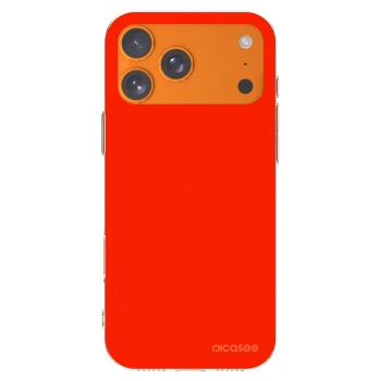 Picasee silikonski prozorni ovitek za Apple iPhone 17 Pro Max - Maranello Red