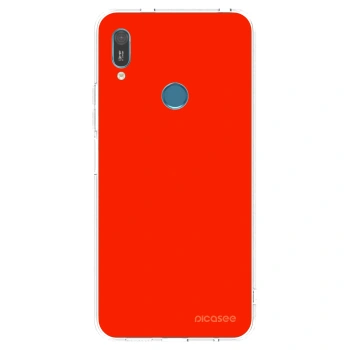 Picasee silikonski prozorni ovitek za Huawei Y6 2019 - Maranello Red