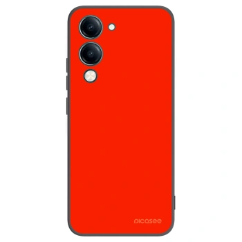 Picasee silikonski črni ovitek za Vivo Y29s 5G - Maranello Red