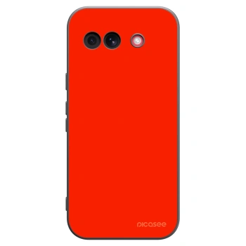 Picasee silikonski črni ovitek za Google Pixel 10a - Maranello Red