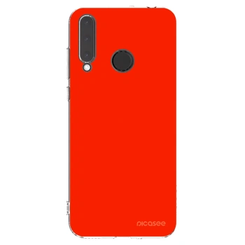 Picasee silikonski prozorni ovitek za Honor 20 Lite - Maranello Red