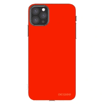 Picasee silikonski prozorni ovitek za Apple iPhone 11 Pro Max - Maranello Red