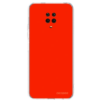 Picasee silikonski prozorni ovitek za Xiaomi Redmi Note 9 Pro - Maranello Red