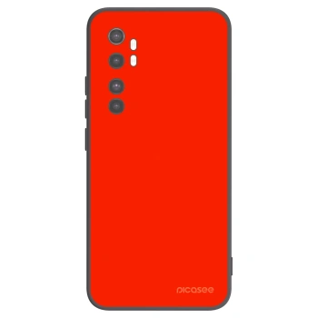 Picasee silikonski črni ovitek za Xiaomi Mi Note 10 Lite - Maranello Red