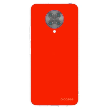 Picasee silikonski prozorni ovitek za Xiaomi Poco F2 Pro - Maranello Red