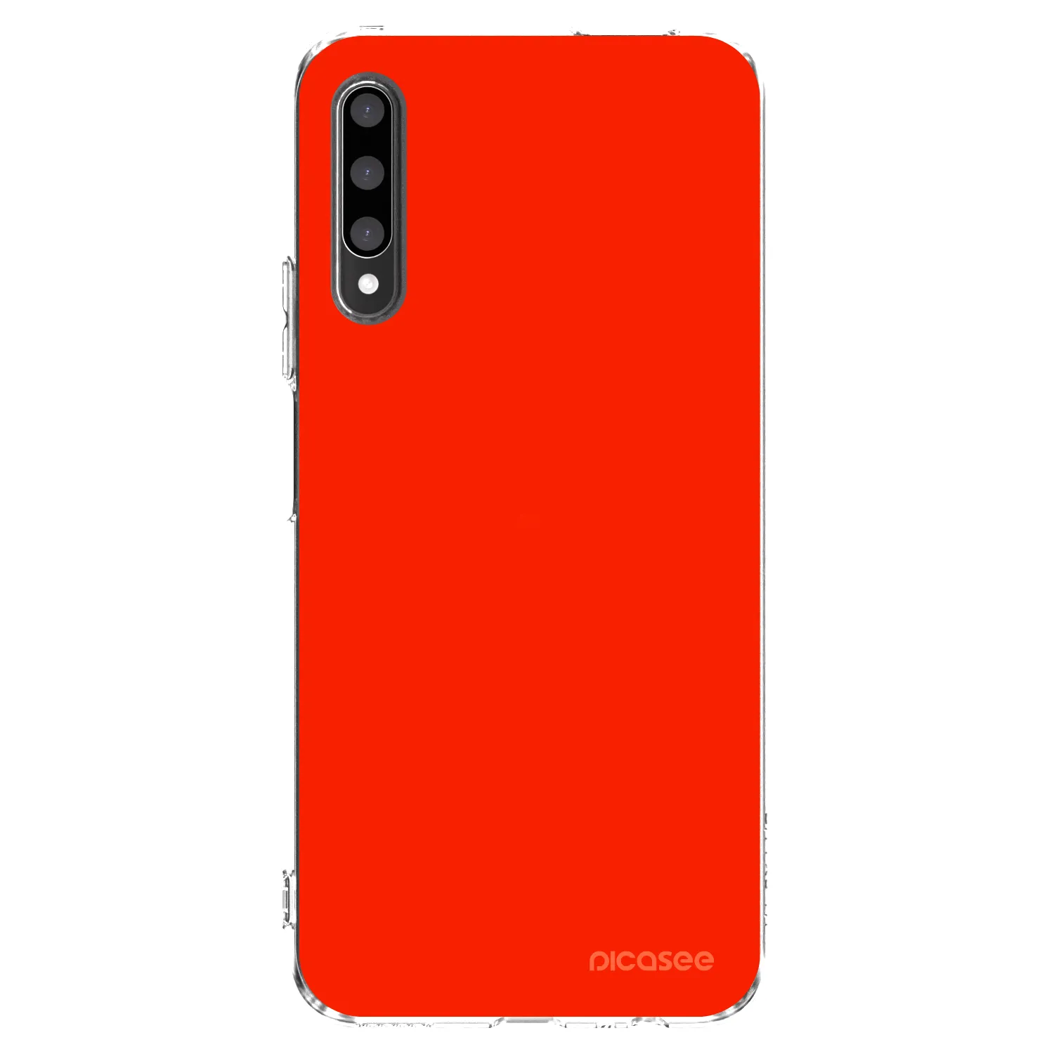Picasee silikonski prozorni ovitek za Honor 9X Pro - Maranello Red
