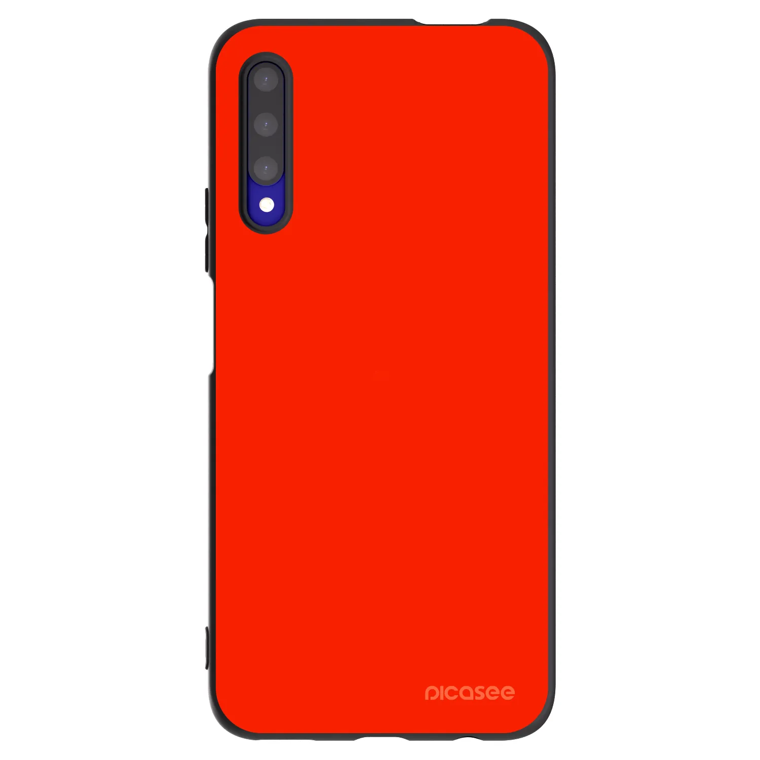 Picasee silikonski črni ovitek za Honor 9X Pro - Maranello Red