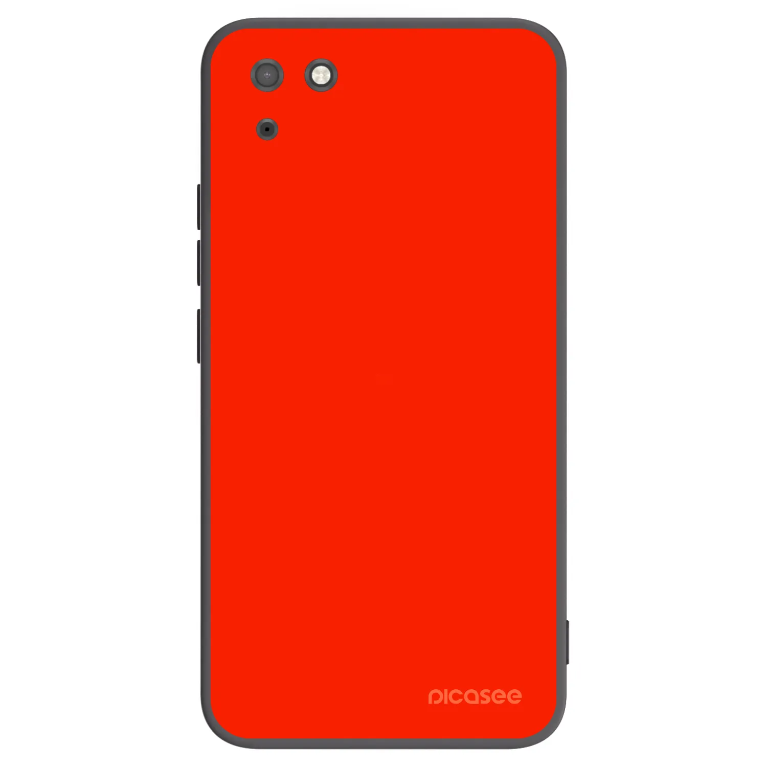 Picasee silikonski črni ovitek za Huawei Y5P - Maranello Red