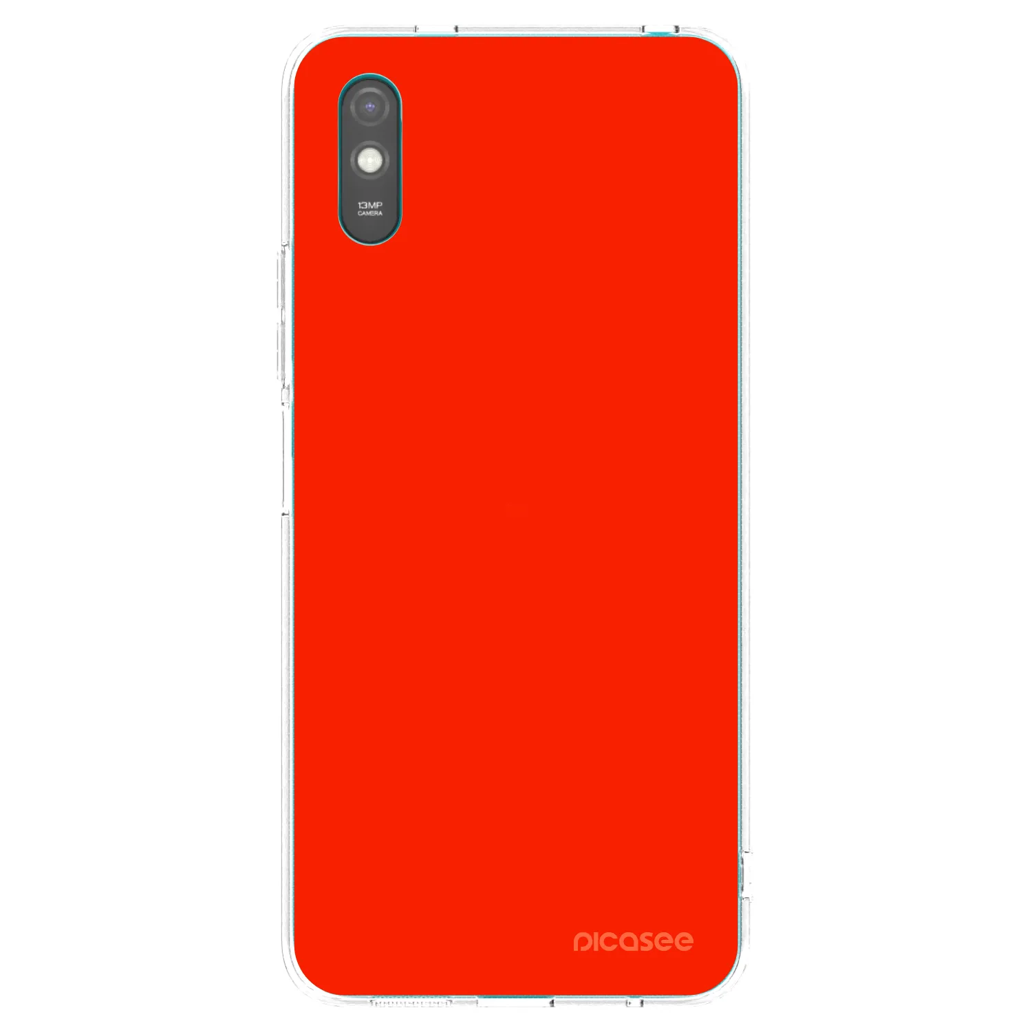 Picasee silikonski prozorni ovitek za Xiaomi Redmi 9A - Maranello Red
