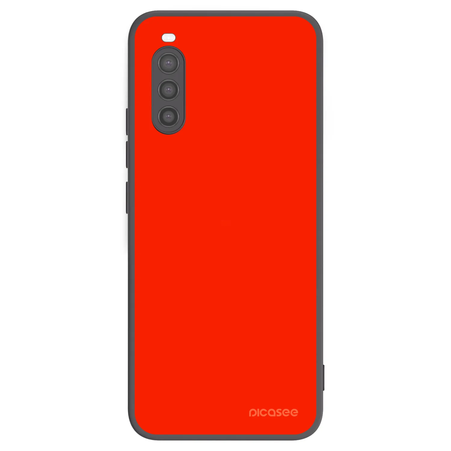 Picasee silikonski črni ovitek za Sony Xperia 10 II - Maranello Red