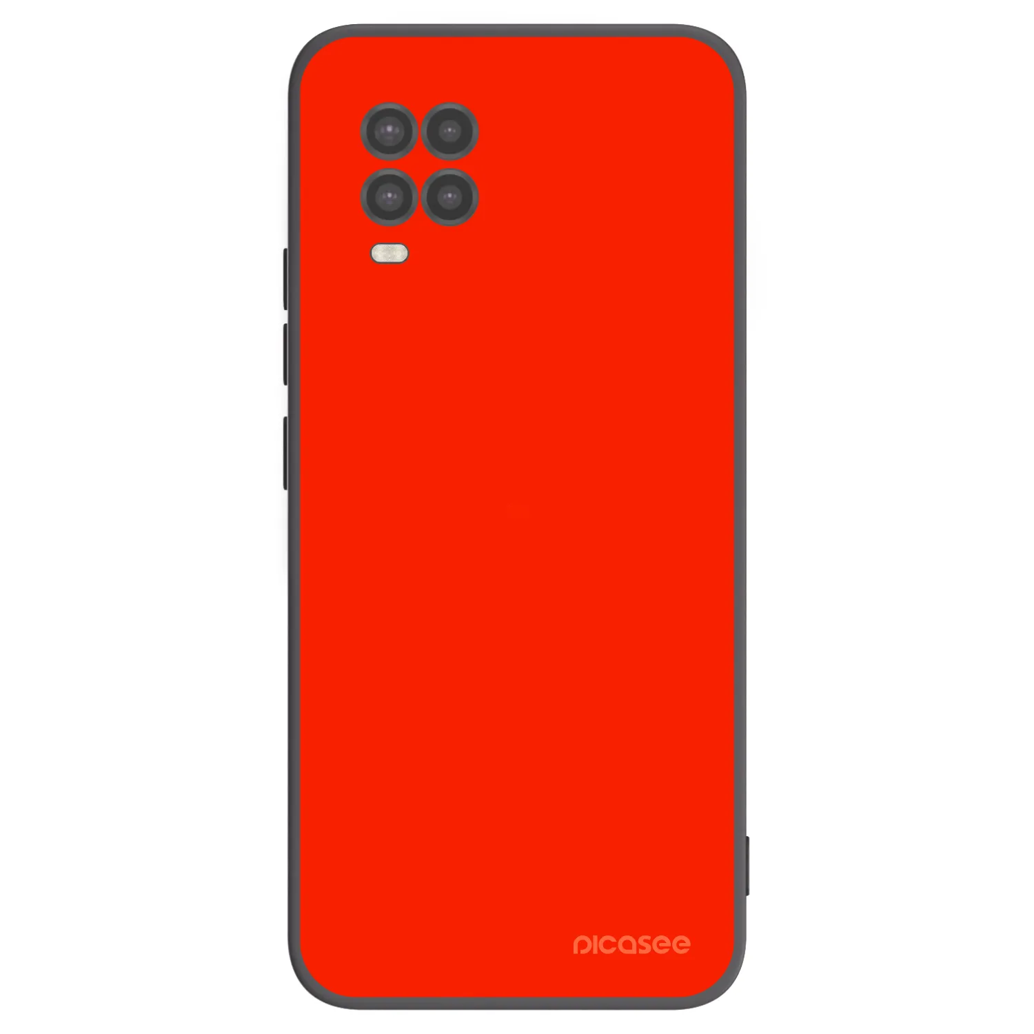 Picasee silikonski črni ovitek za Xiaomi Mi 10 Lite - Maranello Red