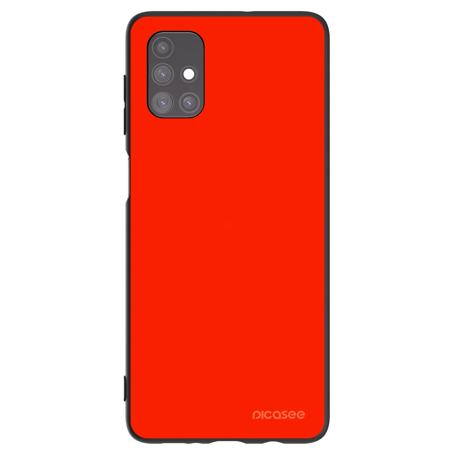 Picasee silikonski črni ovitek za Samsung Galaxy M51 M515F - Maranello Red