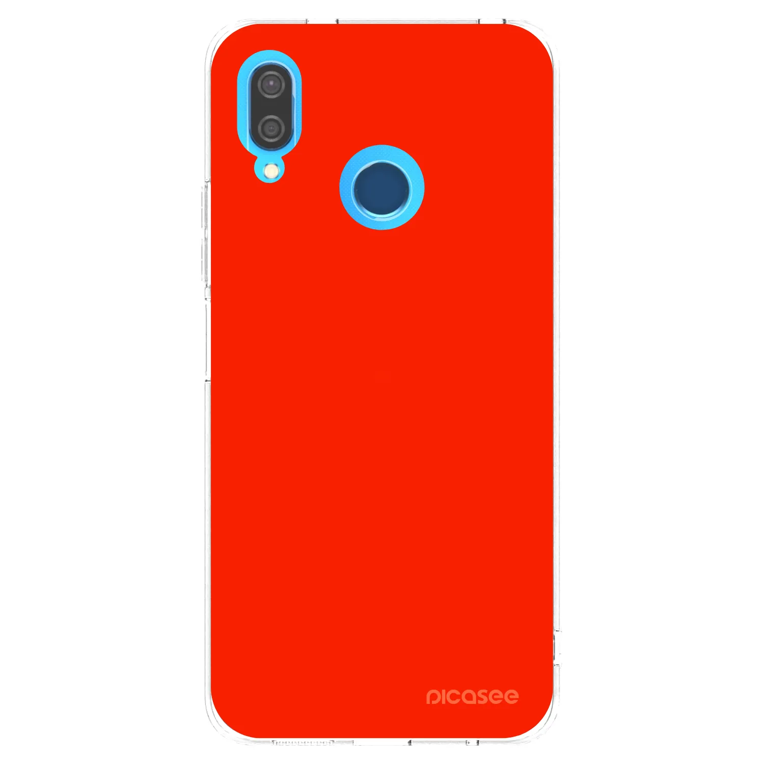Picasee silikonski prozorni ovitek za Huawei P20 Lite - Maranello Red