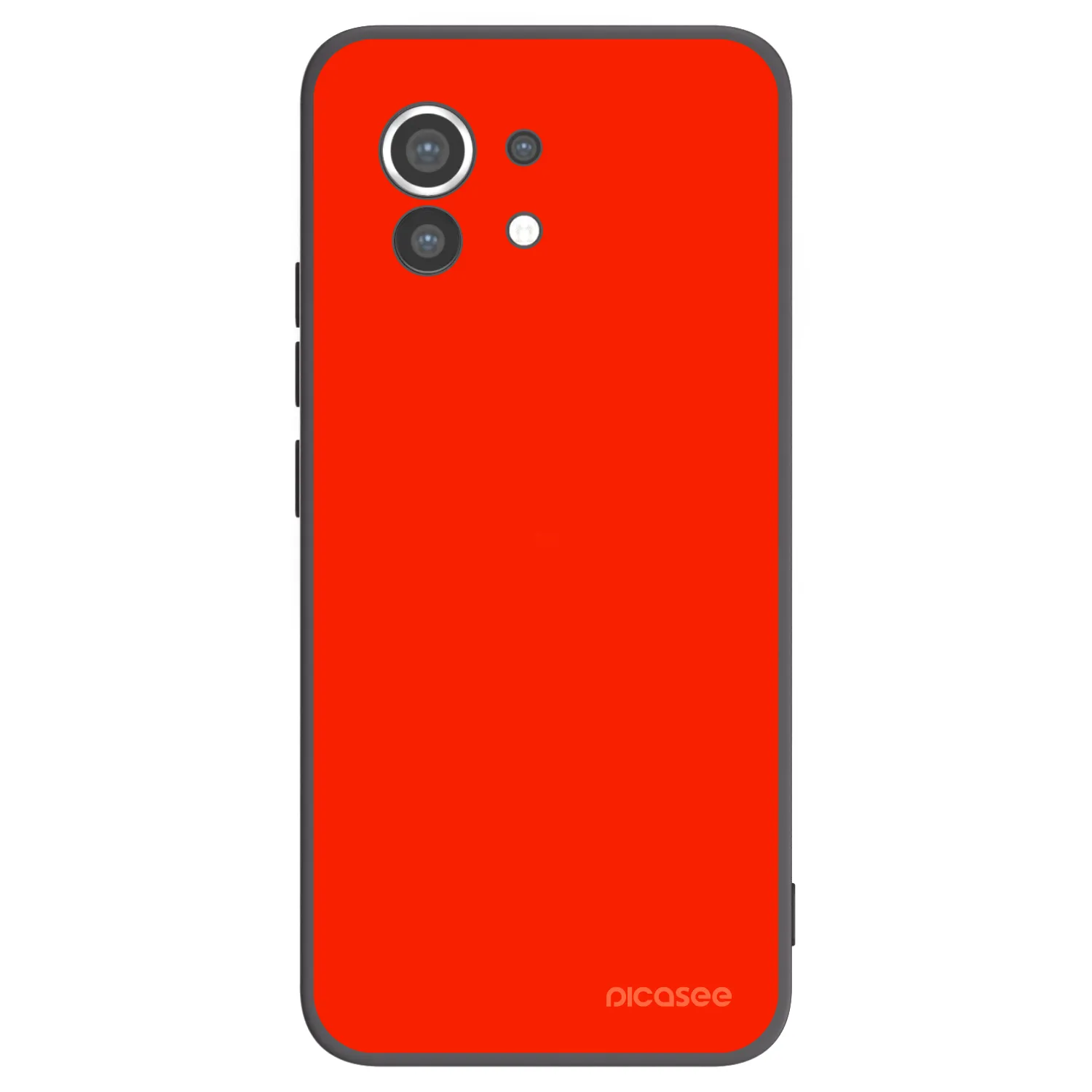 Picasee silikonski črni ovitek za Xiaomi Mi 11 - Maranello Red