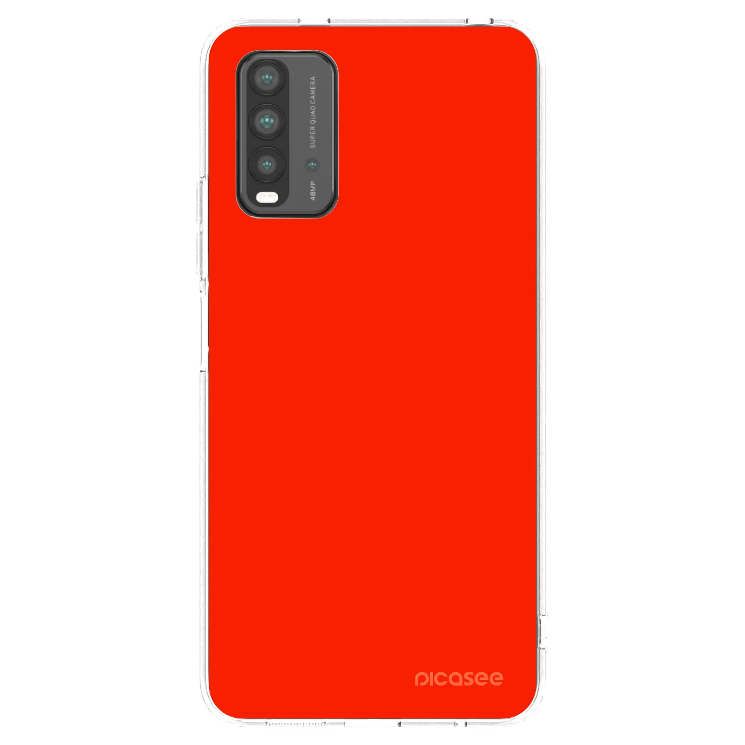 Picasee silikonski črni ovitek za Xiaomi Redmi 9T - Maranello Red