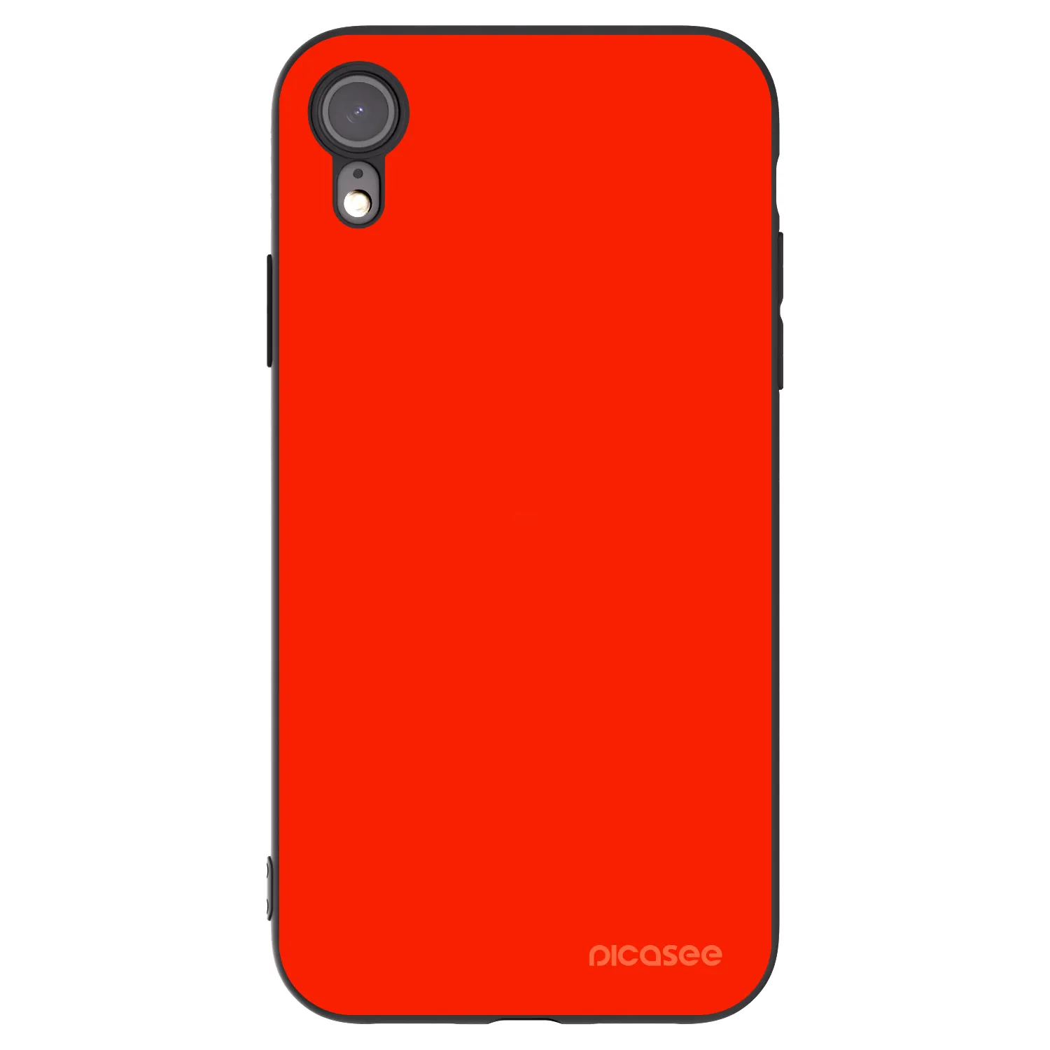 Picasee silikonski črni ovitek za Apple iPhone 6 Plus/6S Plus - Maranello Red