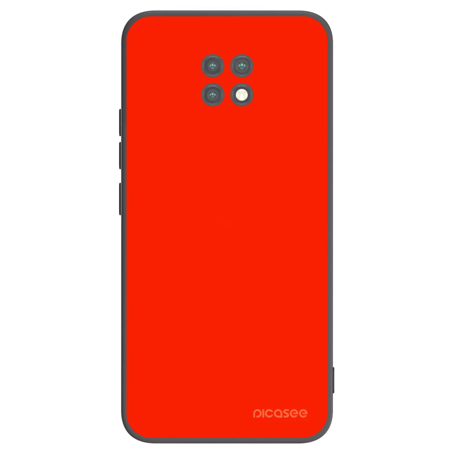 Picasee silikonski črni ovitek za Xiaomi Redmi Note 9T - Maranello Red