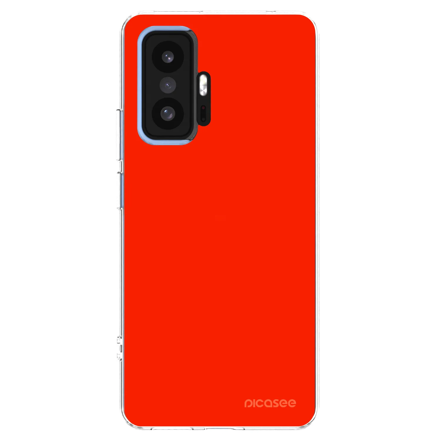 Picasee silikonski prozorni ovitek za Xiaomi 11T Pro - Maranello Red