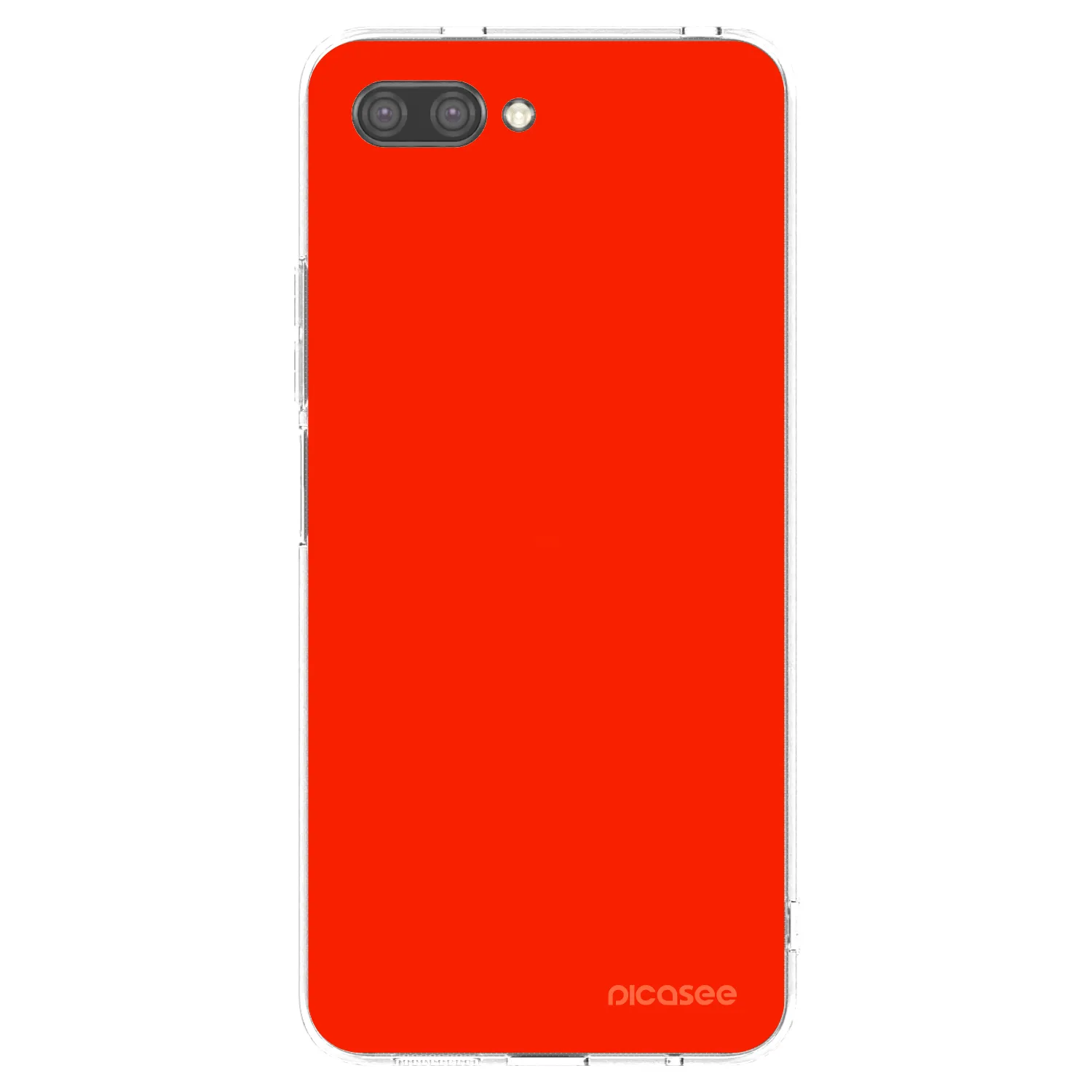 Picasee silikonski prozorni ovitek za Honor 10 - Maranello Red