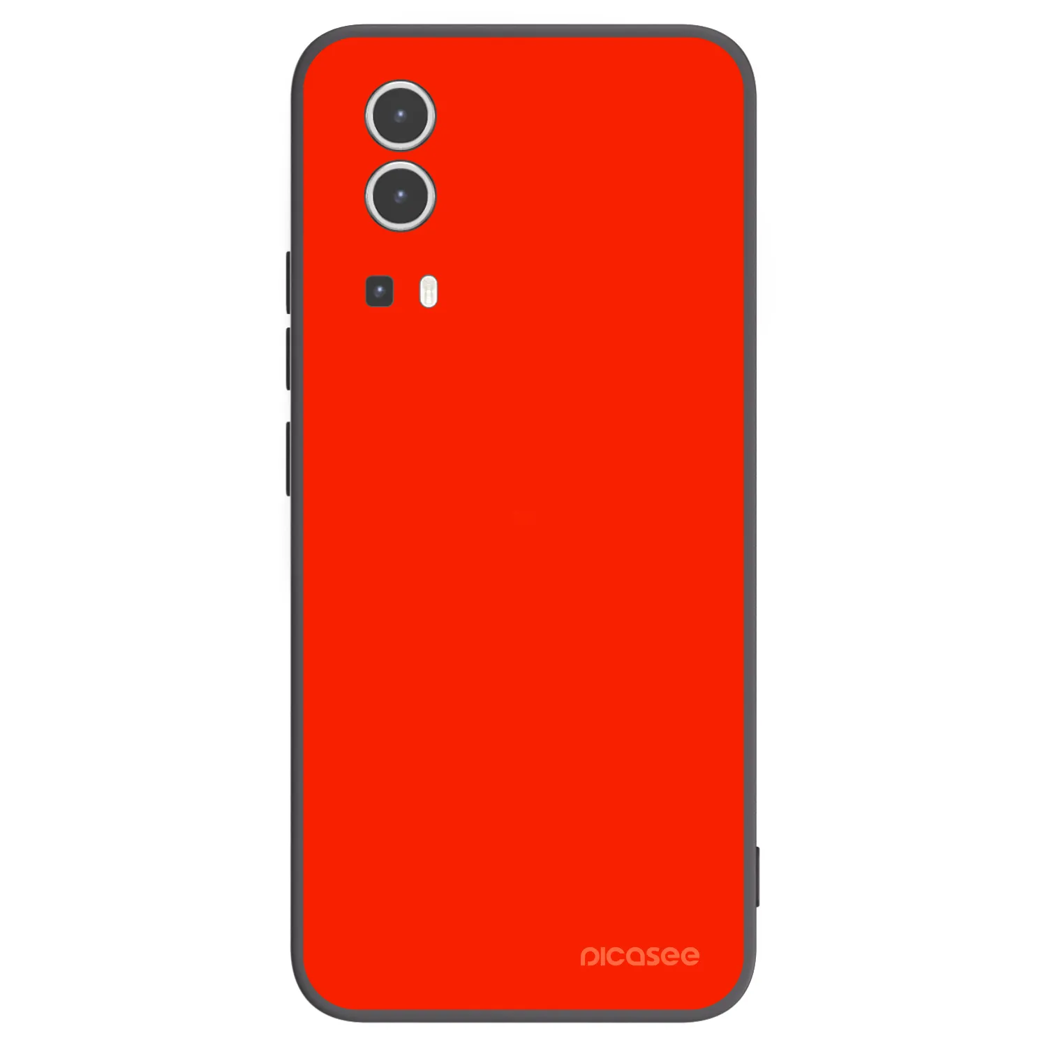 Picasee silikonski črni ovitek za Vivo Y72 5G - Maranello Red
