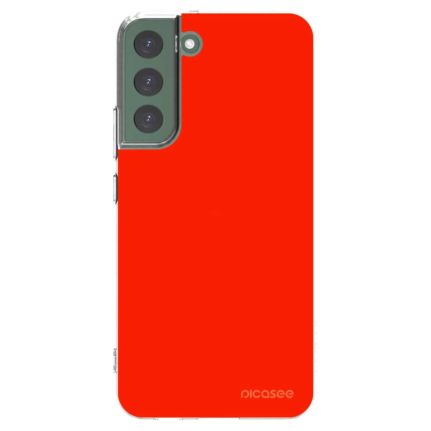 Picasee silikonski prozorni ovitek za Samsung Galaxy S22+ 5G - Maranello Red