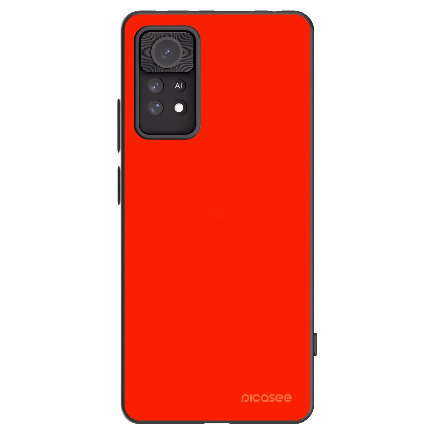 Picasee silikonski črni ovitek za Xiaomi Redmi Note 11 Pro 5G - Maranello Red