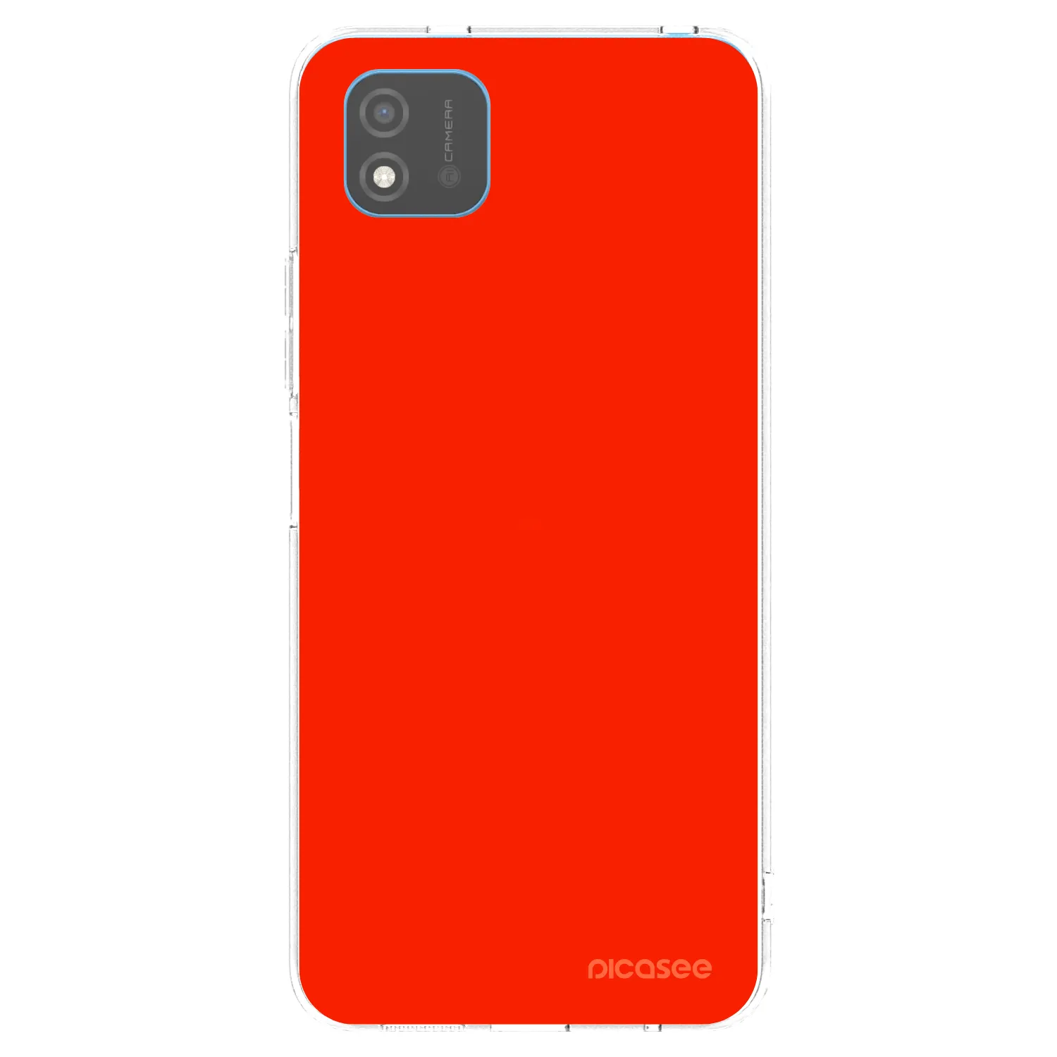 Picasee silikonski prozorni ovitek za Realme C11 (2021) - Maranello Red
