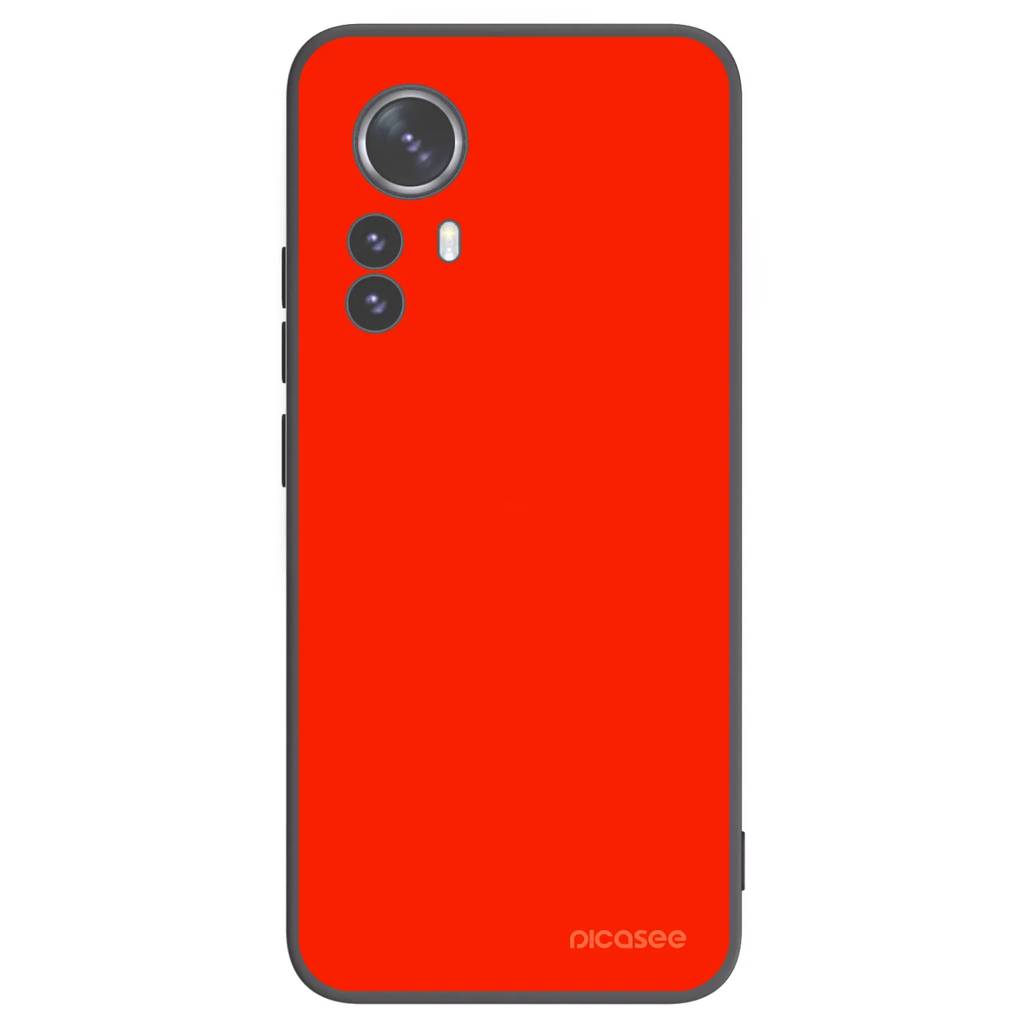 Picasee silikonski črni ovitek za Xiaomi 12 Pro - Maranello Red