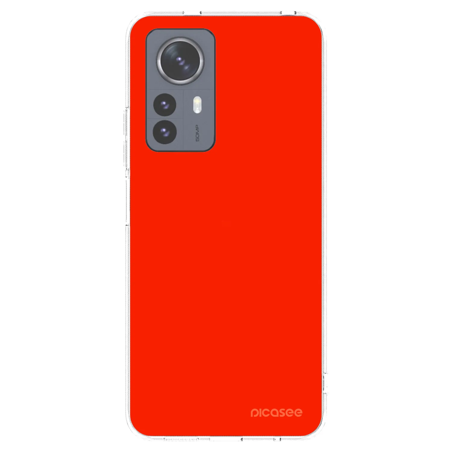 Picasee silikonski prozorni ovitek za Xiaomi 12 Pro - Maranello Red