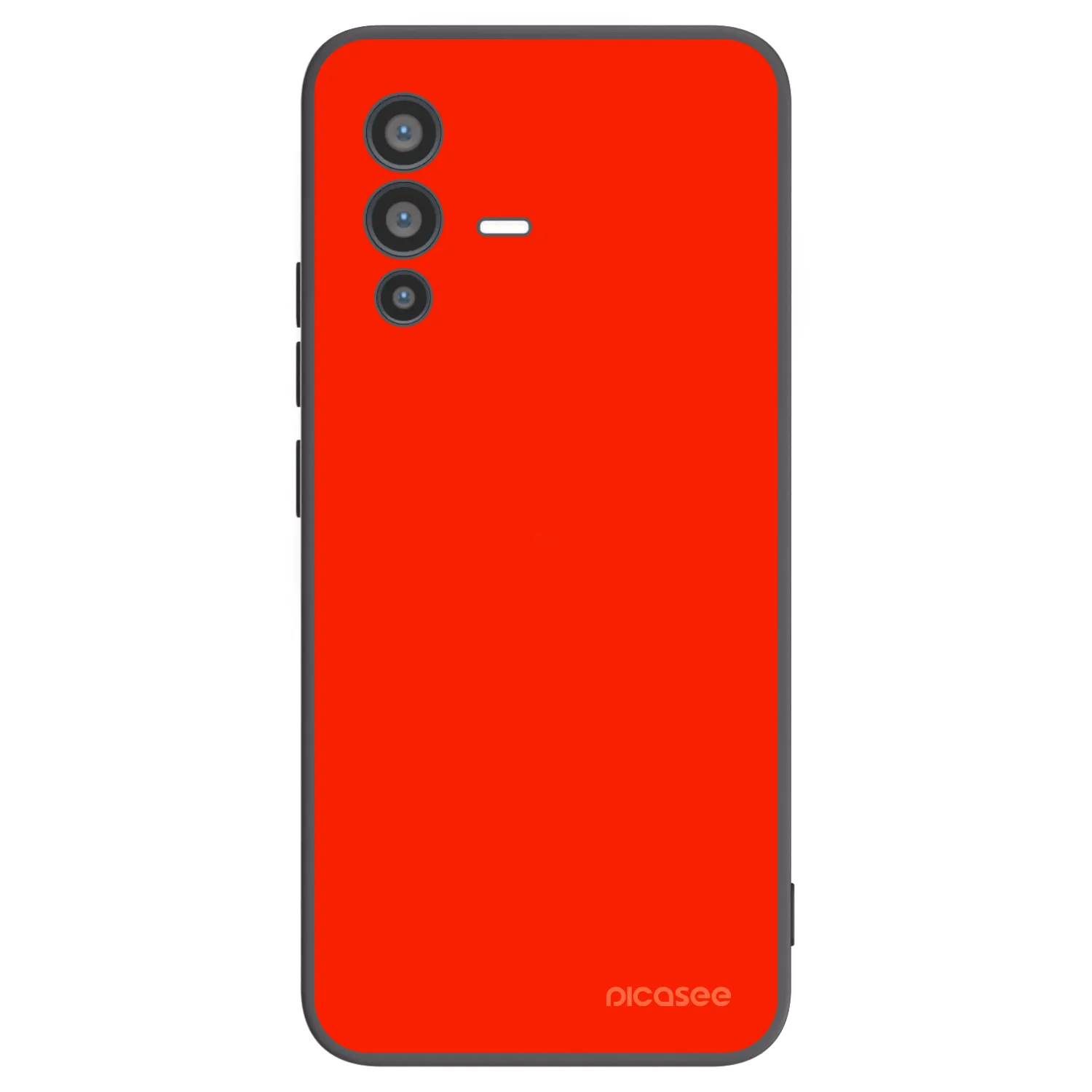 Picasee silikonski črni ovitek za Vivo V23 5G - Maranello Red