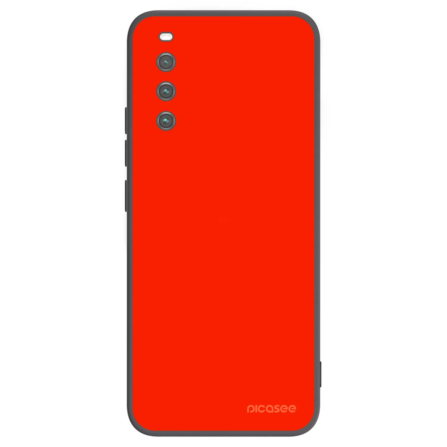 Picasee silikonski črni ovitek za Sony Xperia 10 IV 5G - Maranello Red