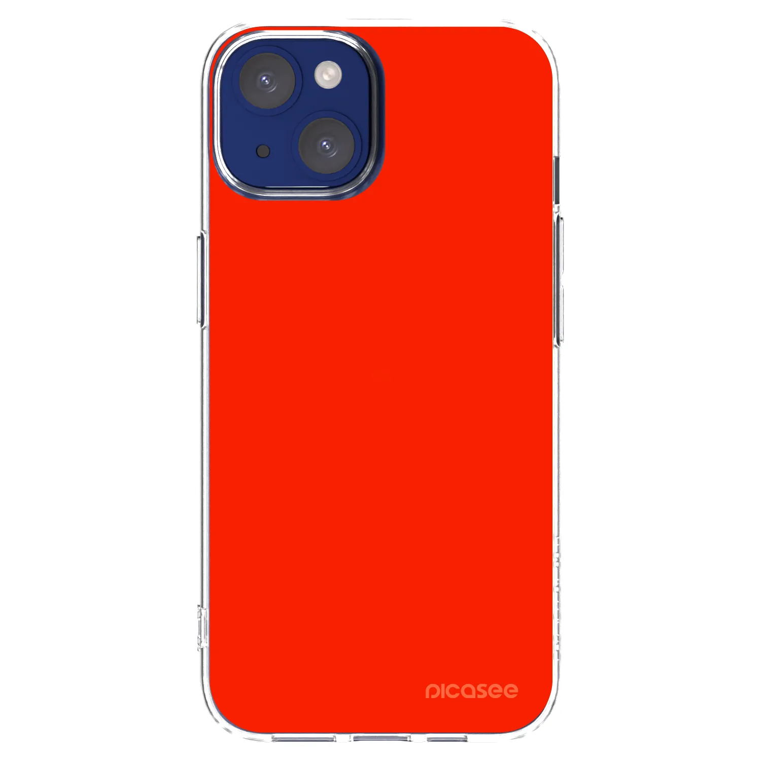 Picasee silikonski prozorni ovitek za Apple iPhone 14 - Maranello Red