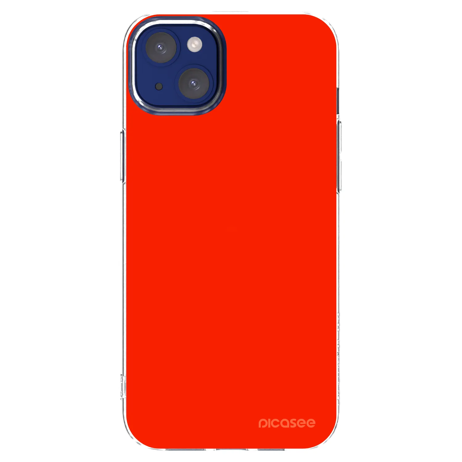 Picasee silikonski prozorni ovitek za Apple iPhone 14 Plus - Maranello Red