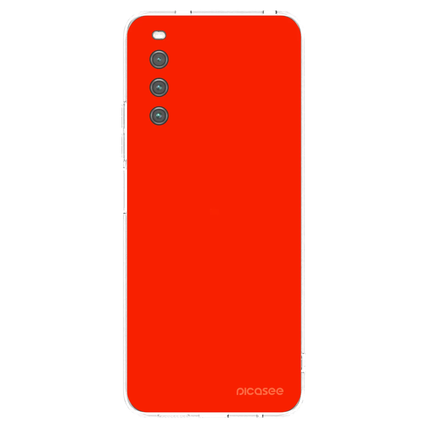 Picasee silikonski prozorni ovitek za Sony Xperia 10 IV 5G - Maranello Red