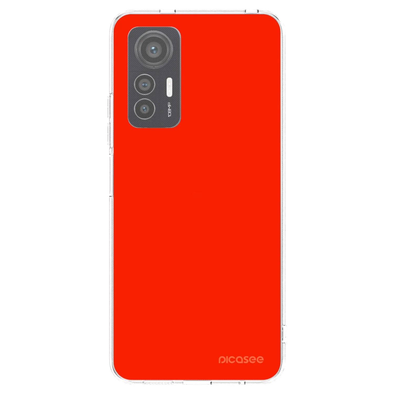 Picasee silikonski prozorni ovitek za Xiaomi 12 Lite - Maranello Red