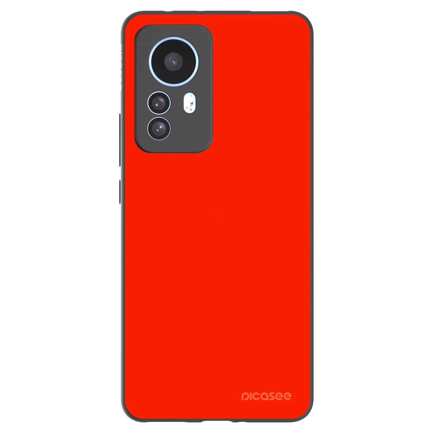 Picasee silikonski črni ovitek za Xiaomi 12T Pro - Maranello Red