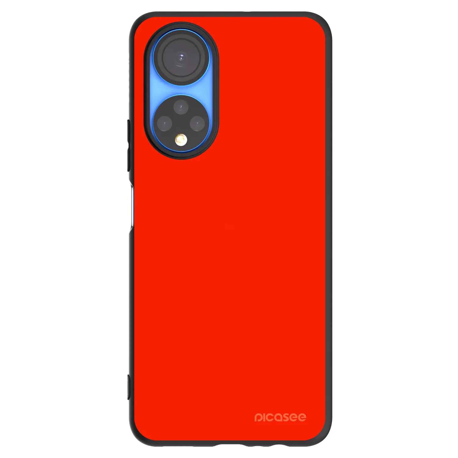 Picasee silikonski črni ovitek za Honor X7 - Maranello Red