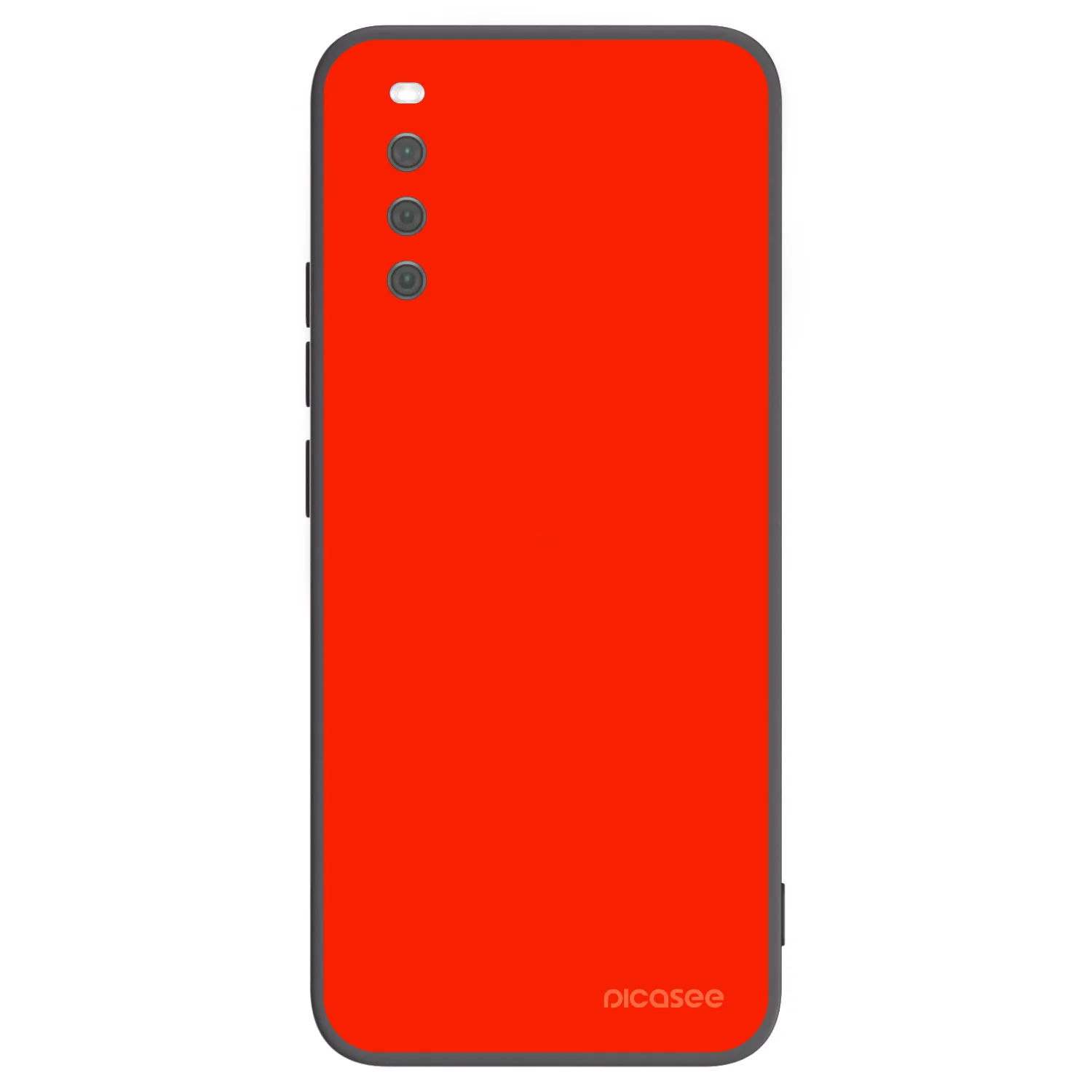 Picasee silikonski črni ovitek za Sony Xperia 10 III - Maranello Red
