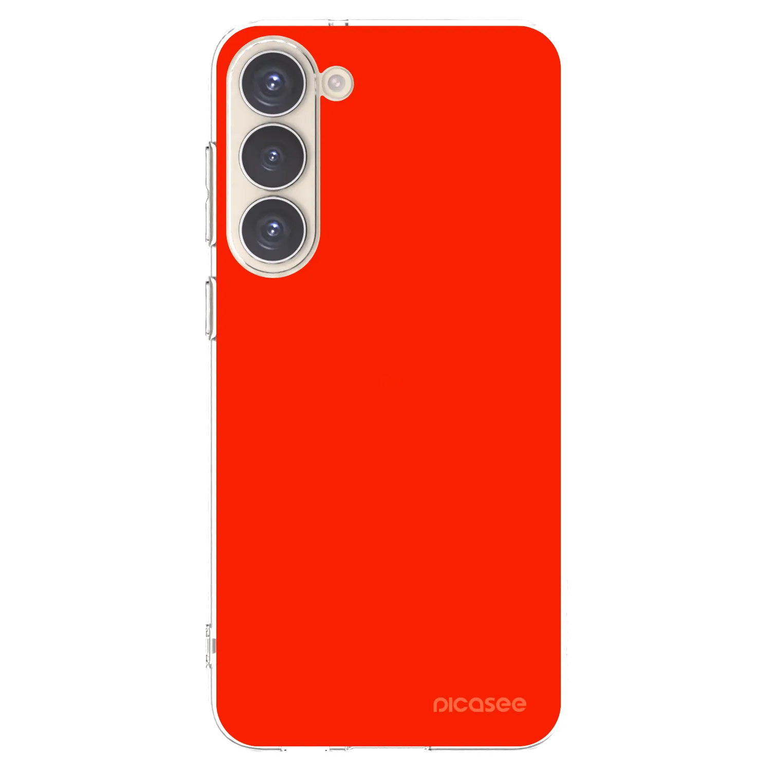 Picasee silikonski prozorni ovitek za Samsung Galaxy S23+ 5G - Maranello Red