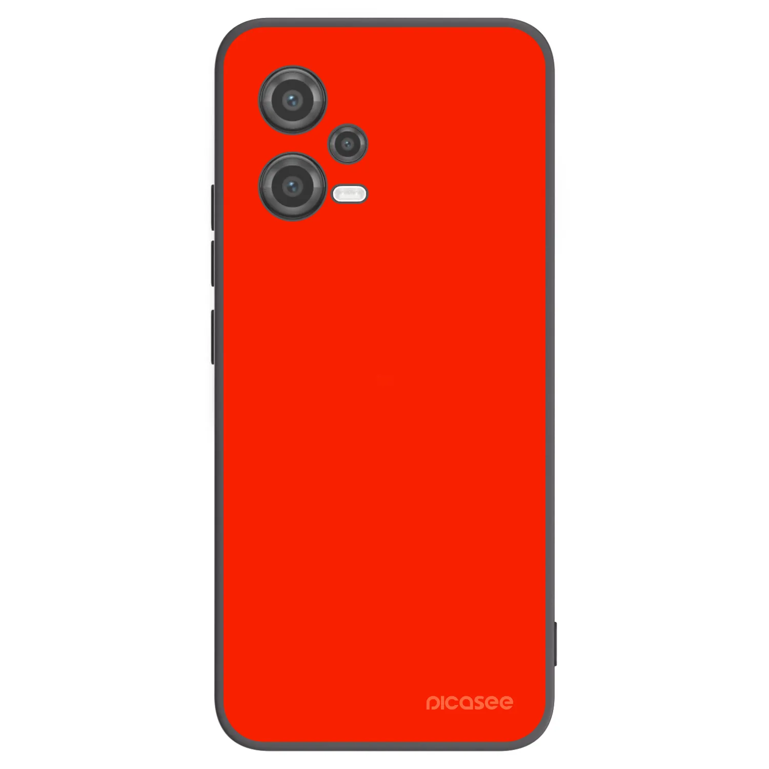Picasee silikonski črni ovitek za Xiaomi Poco X5 - Maranello Red