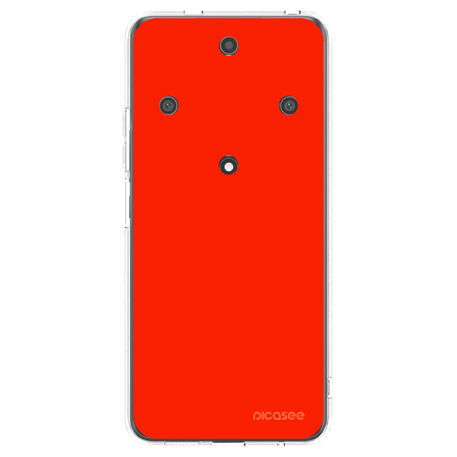 Picasee silikonski prozorni ovitek za Honor Magic5 Lite 5G - Maranello Red