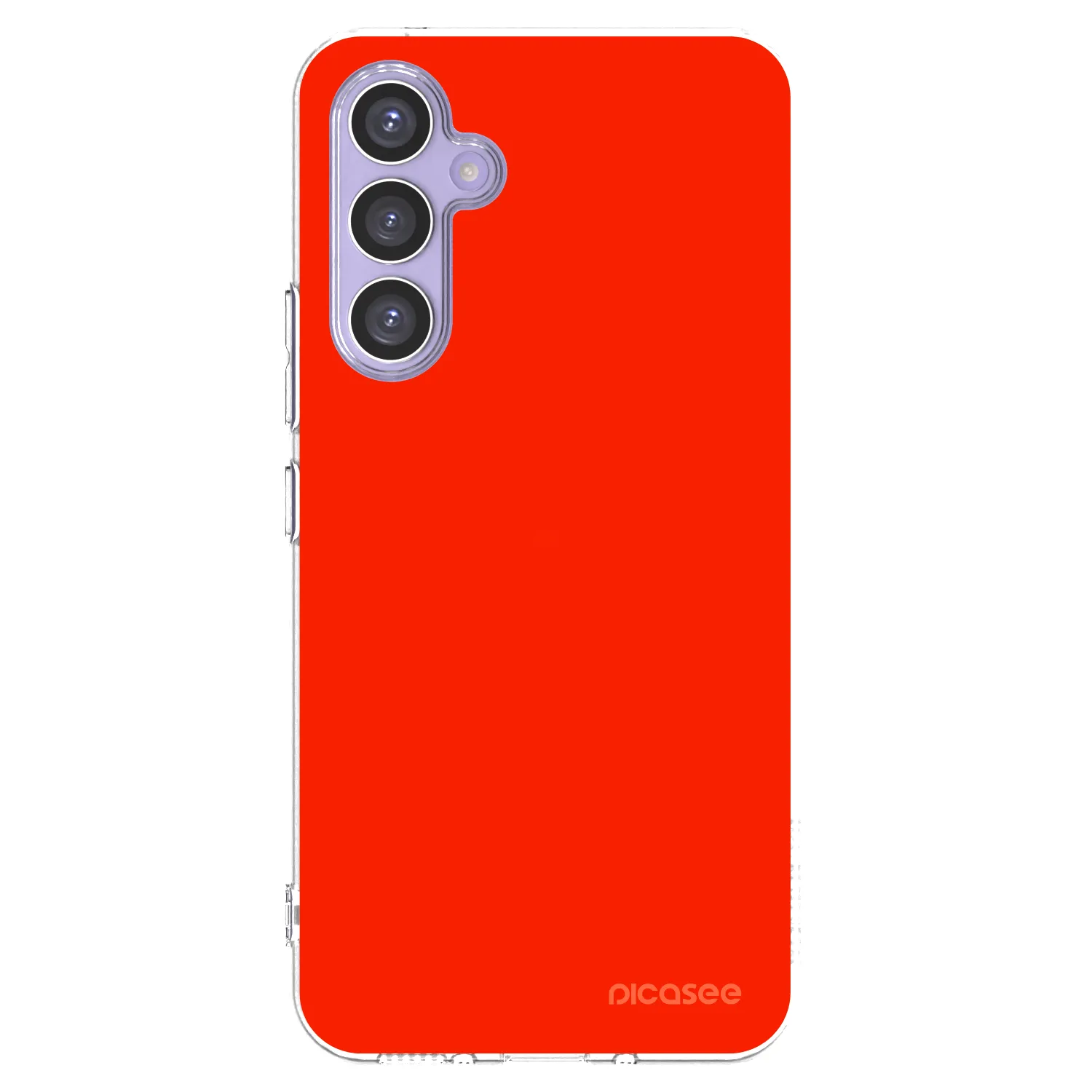 Picasee silikonski prozorni ovitek za Samsung Galaxy A54 5G A546B - Maranello Red