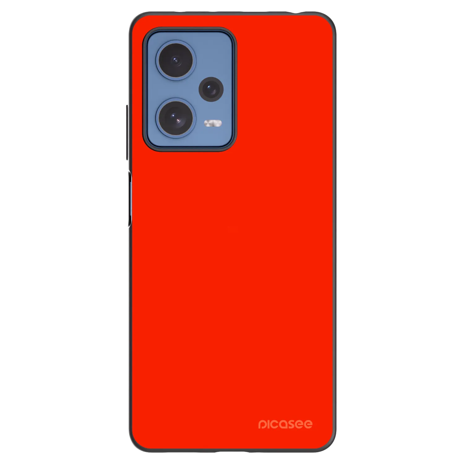 Picasee silikonski črni ovitek za Xiaomi Redmi Note 12 Pro 5G - Maranello Red