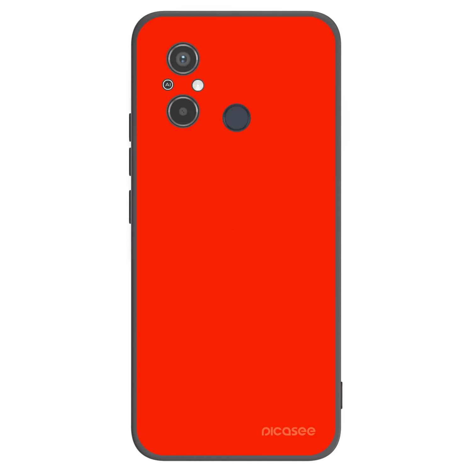 Picasee silikonski črni ovitek za Xiaomi Redmi 12C - Maranello Red