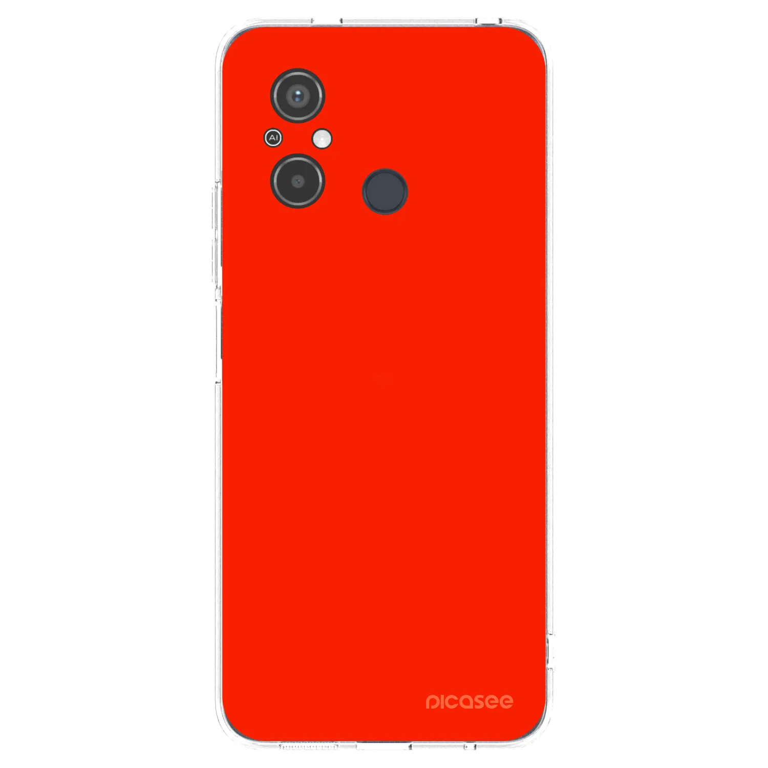 Picasee silikonski prozorni ovitek za Xiaomi Redmi 12C - Maranello Red