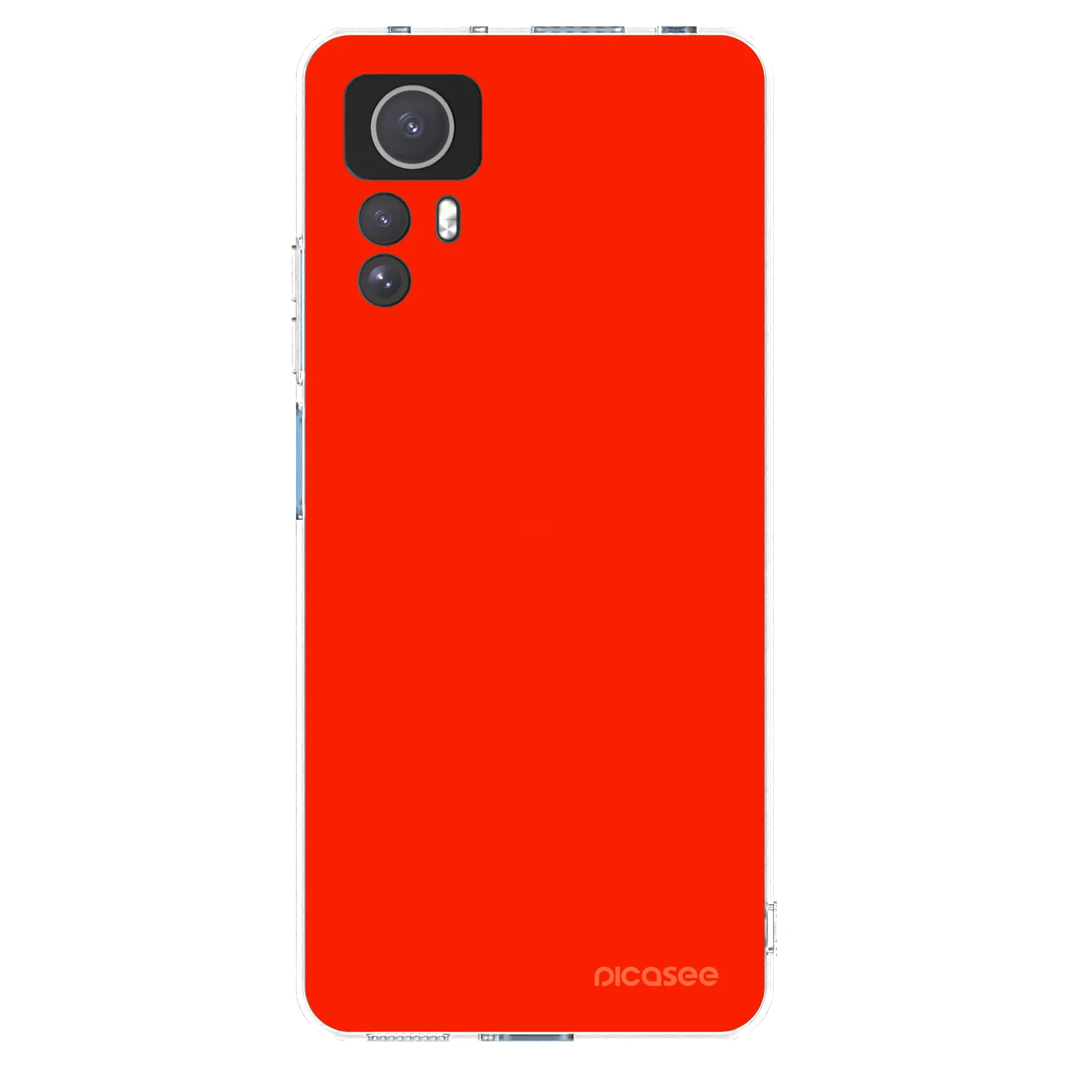 Picasee silikonski prozorni ovitek za Xiaomi Redmi Note 12S - Maranello Red