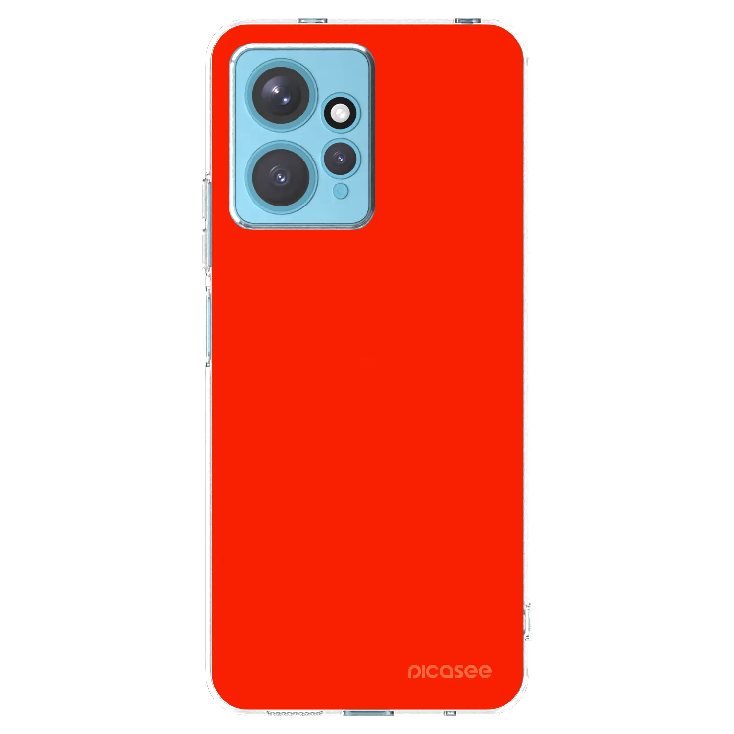 Picasee silikonski prozorni ovitek za Xiaomi Redmi Note 12 4G - Maranello Red