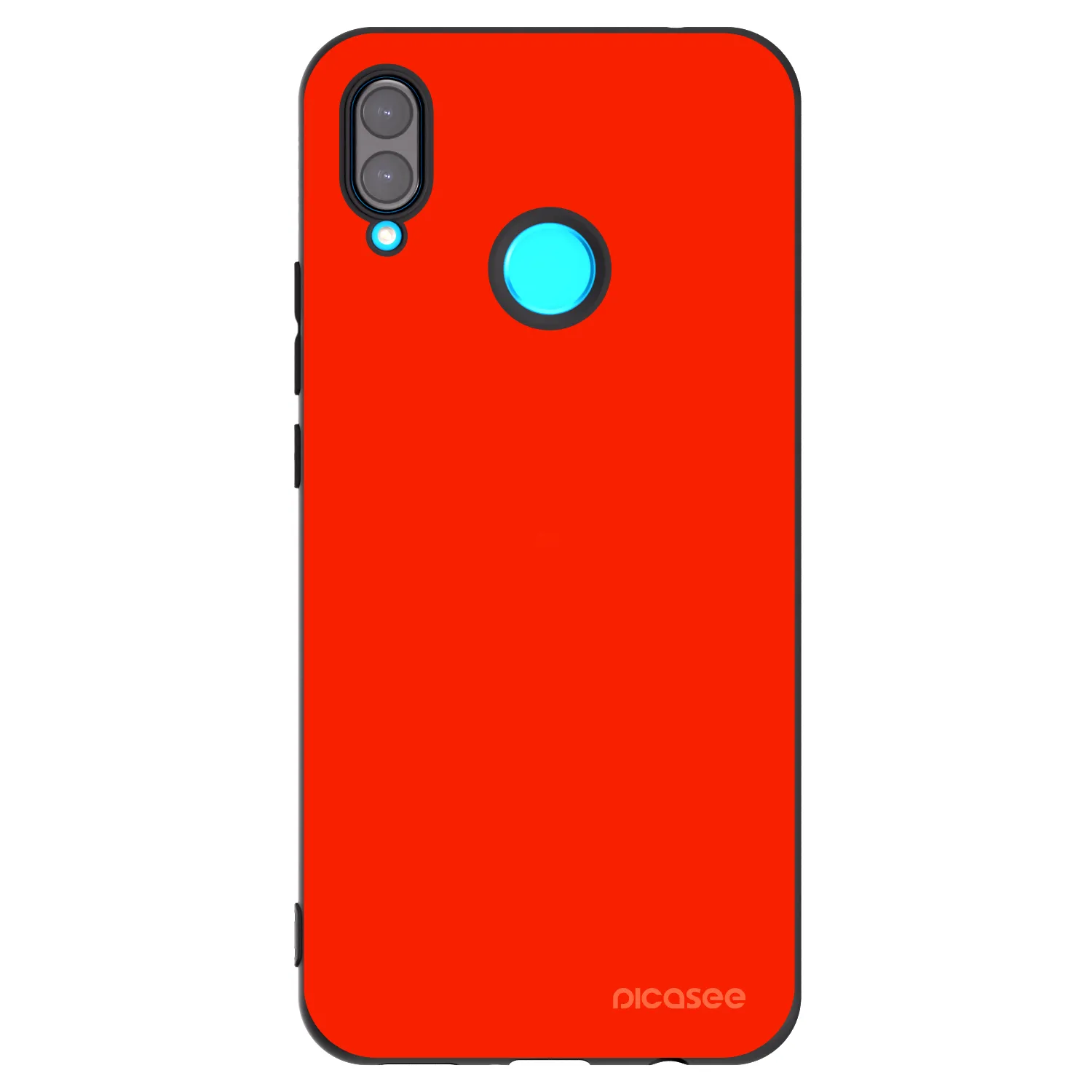 Picasee silikonski črni ovitek za Huawei Nova 3 - Maranello Red
