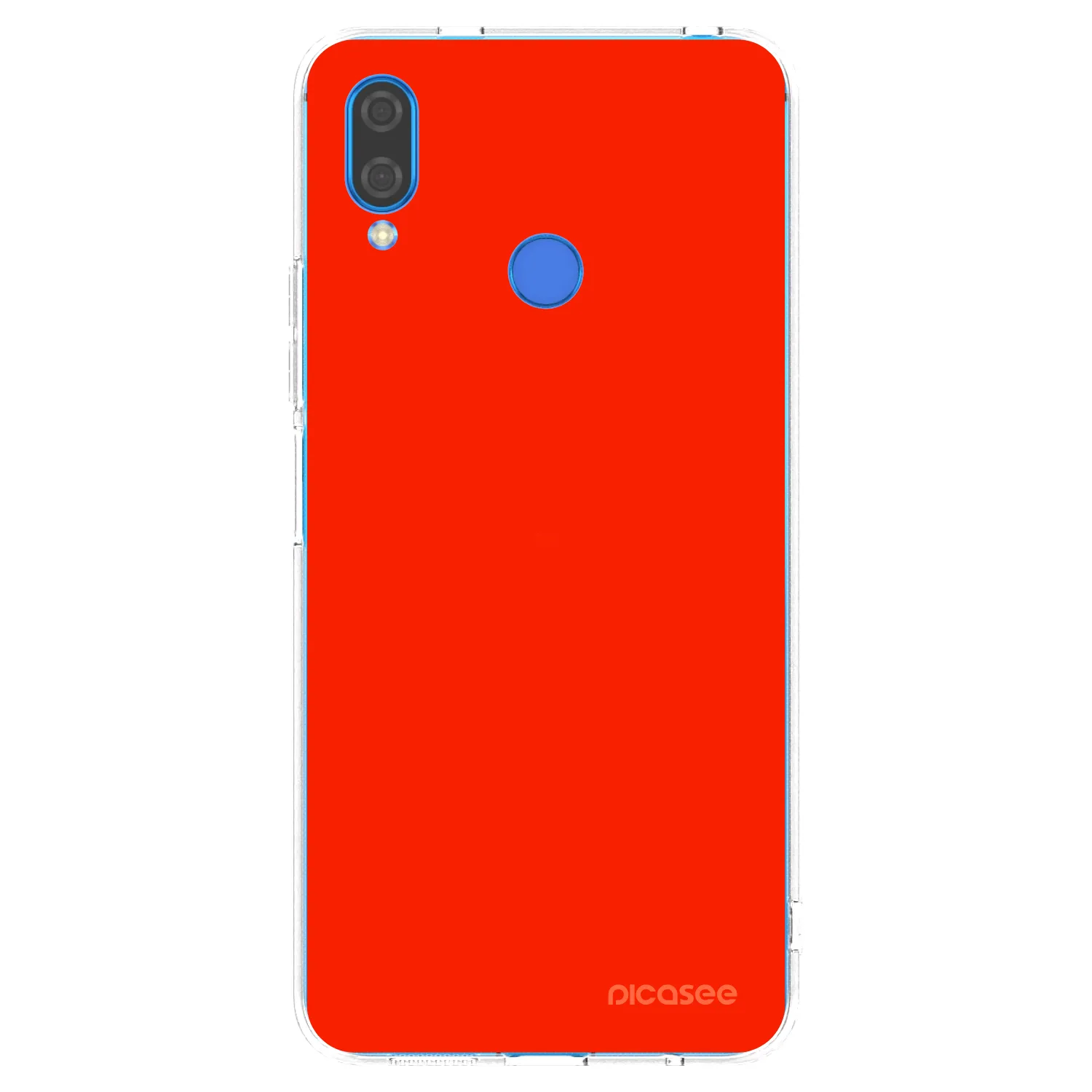 Picasee silikonski prozorni ovitek za Huawei Nova 3 - Maranello Red